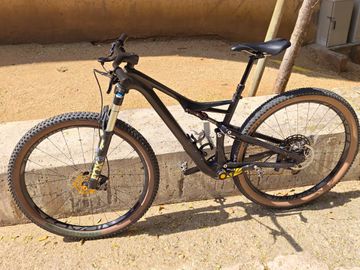 Used Specialized CAMBER FSR ELITE CARBON 29 2016 2016 MTB