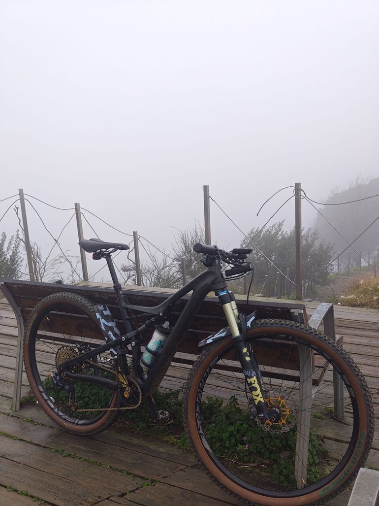 Used Specialized CAMBER FSR ELITE CARBON 29 2016 2016 Mountainbike, Black — image 3 of 3