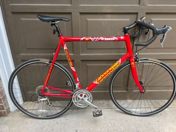 Used Cannondale Saeco CAAD5 2002 Road & Gravel, Red — image 6 of 6