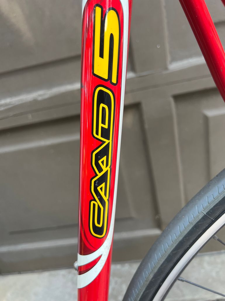 Used Cannondale Saeco CAAD5 2002 Road & Gravel, Red — image 5 of 6