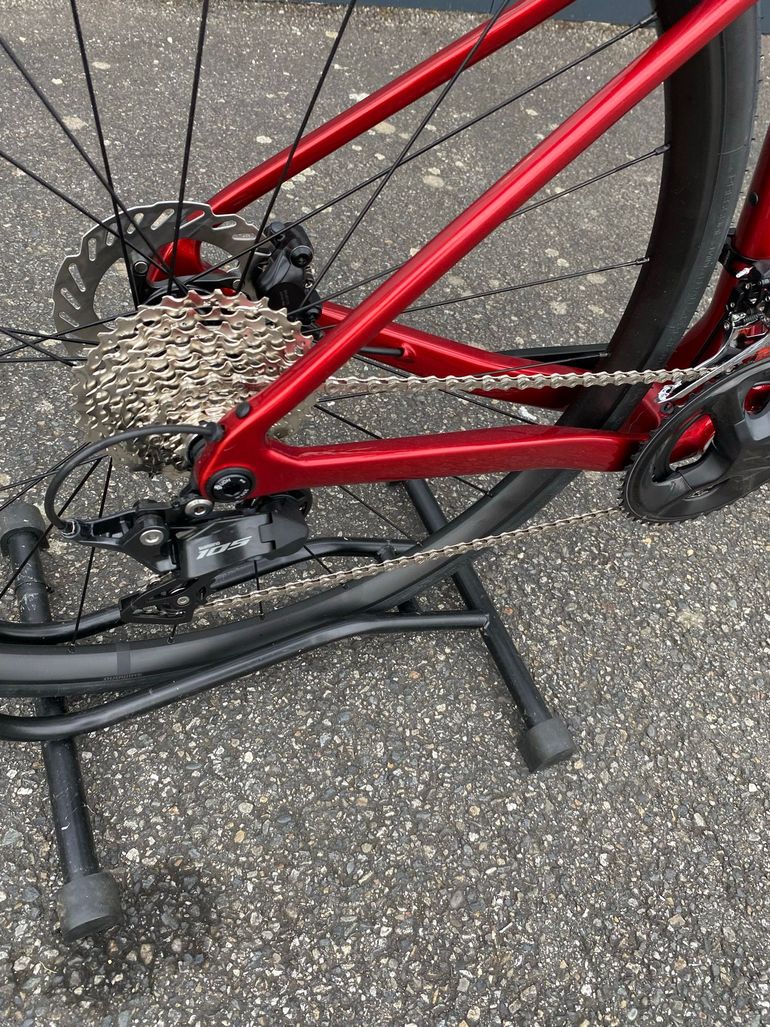 Used Ridley Grifn Road - Shimano 105 - 2x12 2026 2026 Road & Gravel, Red — image 3 of 13