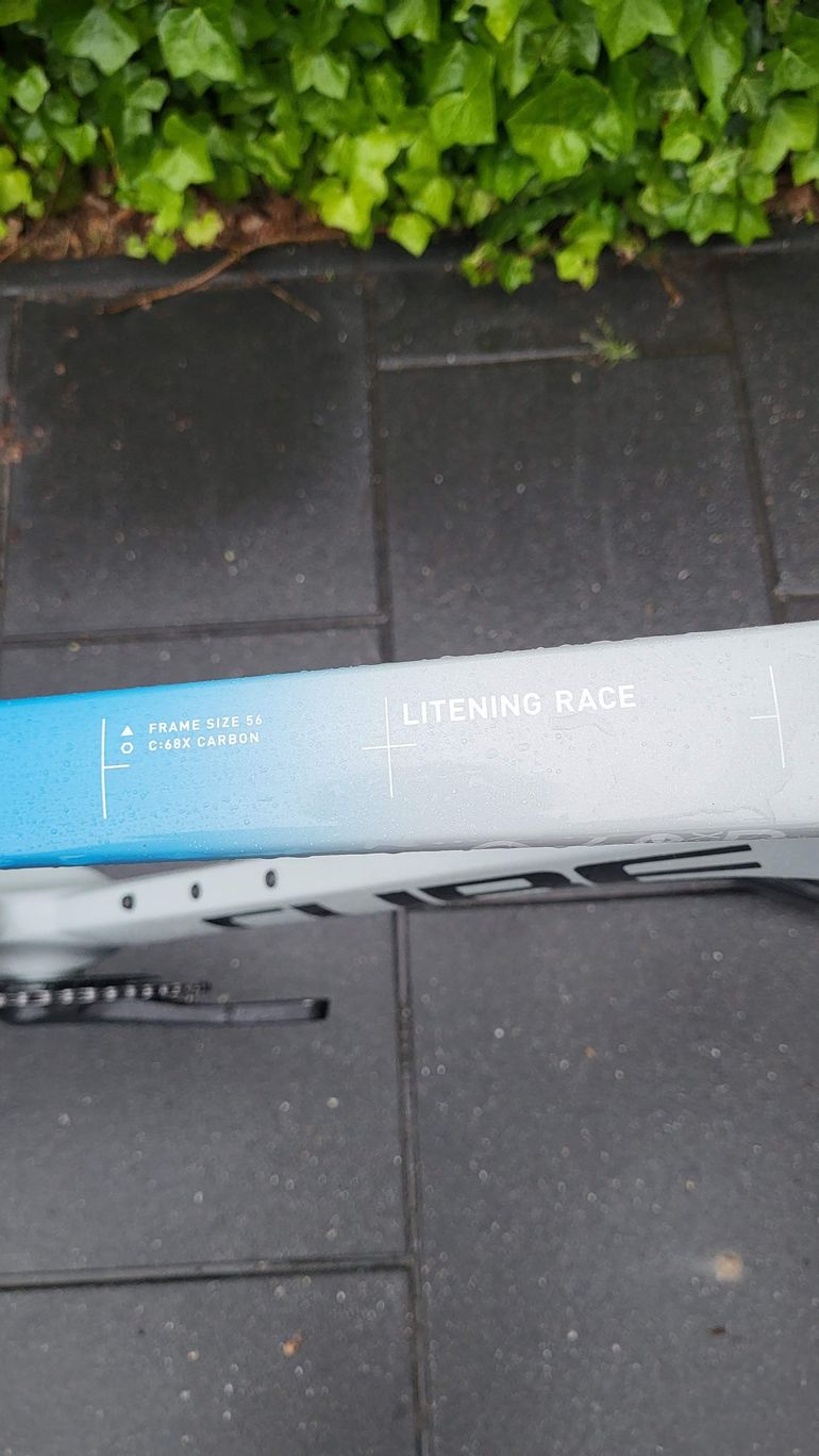 Used CUBE LITENING C:68X RACE 2022 2022 Road & Gravel, Light Gray — image 5 of 10