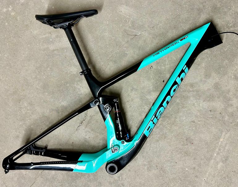 Used Bianchi Methanol CV FS 9.3 XT/SLX 2024 Frameset 2024 Mountainbike, Green, 29 — image 1 of 8