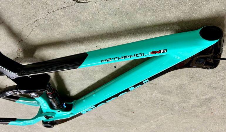 Used Bianchi Methanol CV FS 9.3 XT/SLX 2024 Frameset 2024 Mountainbike, Green, 29 — image 4 of 8