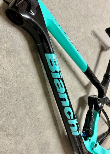 Used Bianchi Methanol CV FS 9.3 XT/SLX 2024 Frameset 2024 Mountainbike, Green, 29 — image 7 of 8