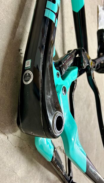 Used Bianchi Methanol CV FS 9.3 XT/SLX 2024 Frameset 2024 Mountainbike, Green, 29 — image 8 of 8