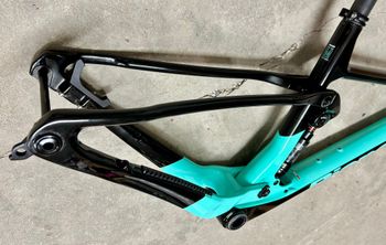 Used Bianchi Methanol CV FS 9.3 XT/SLX 2024 Frameset 2024 Mountainbike, Green, 29 — image 2 of 8