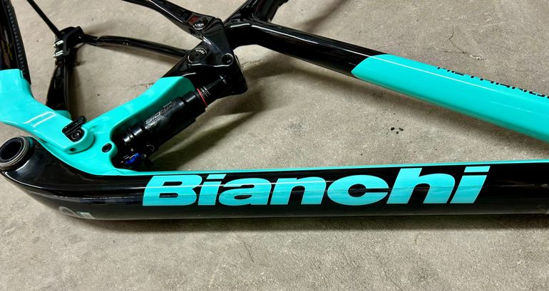 Used Bianchi Methanol CV FS 9.3 XT/SLX 2024 Frameset 2024 Mountainbike, Green, 29 — image 3 of 8