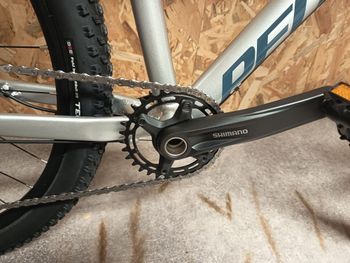 Used Peugeot M02 Shimano SLX 2023 Mountainbike, Light Gray — image 5 of 11