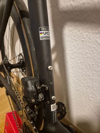 Used Van rysel Road Bike RCR Force AXS 2024 2024 Road & Gravel, Light Gray — image 6 of 14