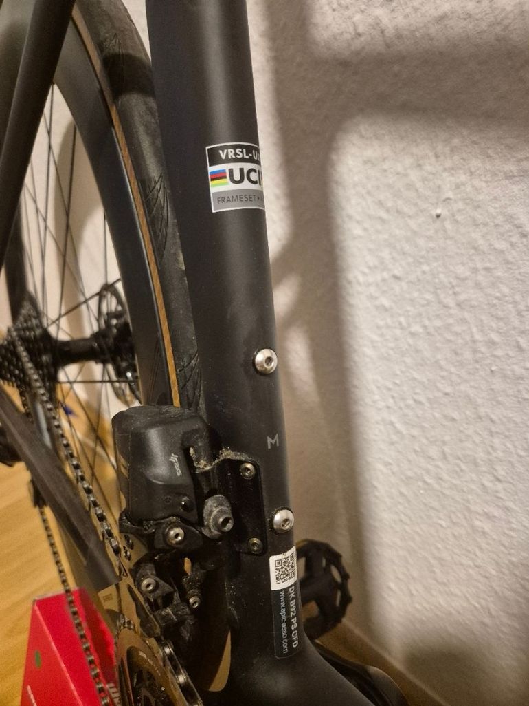 Used Van rysel Road Bike RCR Force AXS 2024 2024 Road & Gravel, Light Gray — image 6 of 14