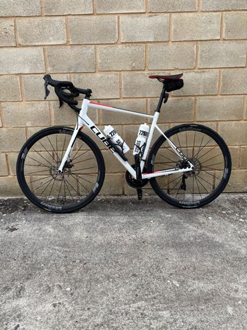 Used CUBE ATTAIN Pro Disc 2018 2018 Road & Gravel, White — image 10 of 23