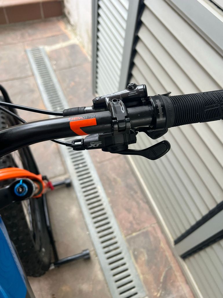 Used CUBE Stereo hybrid Shimano Deore XT 2022 Mountainbike, Blau — image 8 of 8