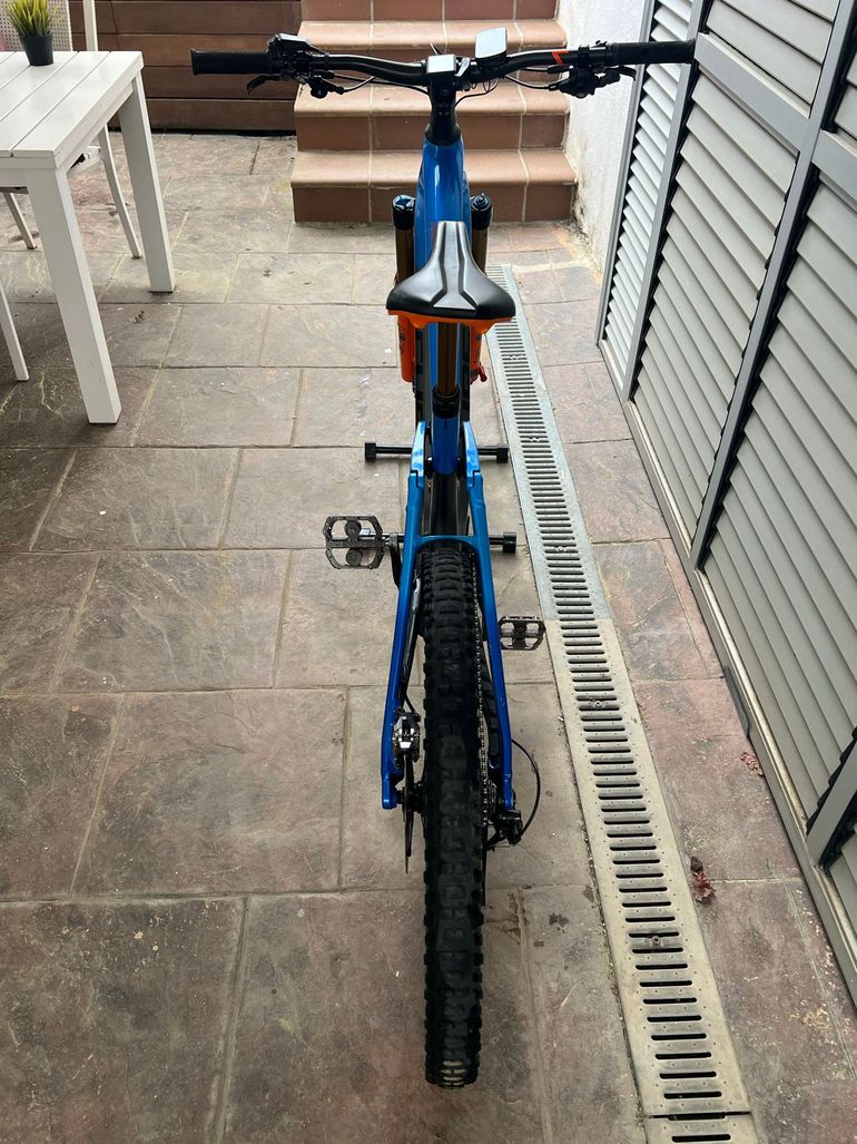 Used CUBE Stereo hybrid Shimano Deore XT 2022 Mountainbike, Blau — image 4 of 8