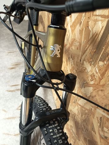 Used Peugeot M02 Deore 12 Vitesses 2023 Mountainbike, Orange — image 2 of 11