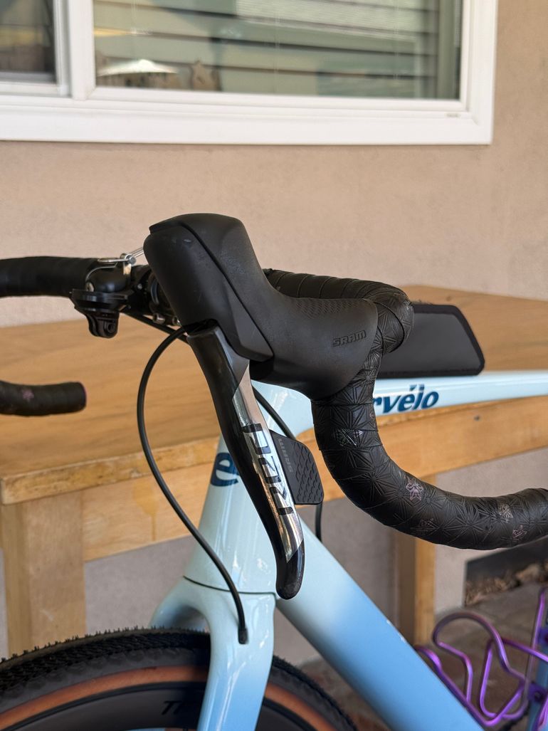 Used Cervélo 2021 Cervelo Aspero 56 Red AXS XPLR Seabreeze 2021 Road & Gravel, Blue — image 2 of 17