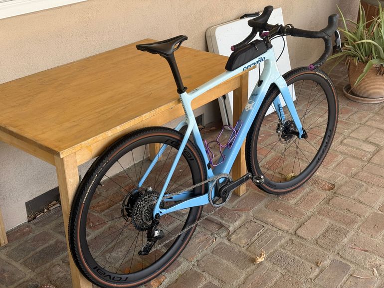 Used Cervélo 2021 Cervelo Aspero 56 Red AXS XPLR Seabreeze 2021 Road & Gravel, Blue — image 11 of 17