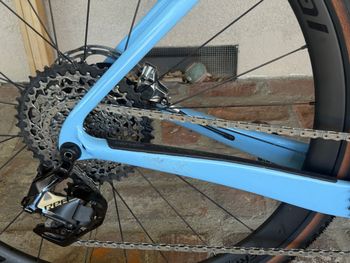 Used Cervélo 2021 Cervelo Aspero 56 Red AXS XPLR Seabreeze 2021 Road & Gravel, Blue — image 13 of 17