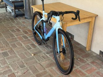 Used Cervélo 2021 Cervelo Aspero 56 Red AXS XPLR Seabreeze 2021 Road & Gravel, Blue — image 16 of 17
