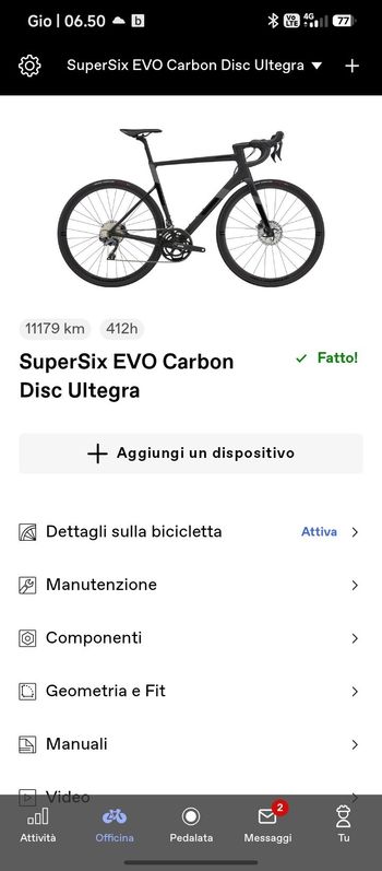 Used Cannondale SuperSix EVO Shimano Ultegra 2022 Road & Gravel, Black — image 14 of 15
