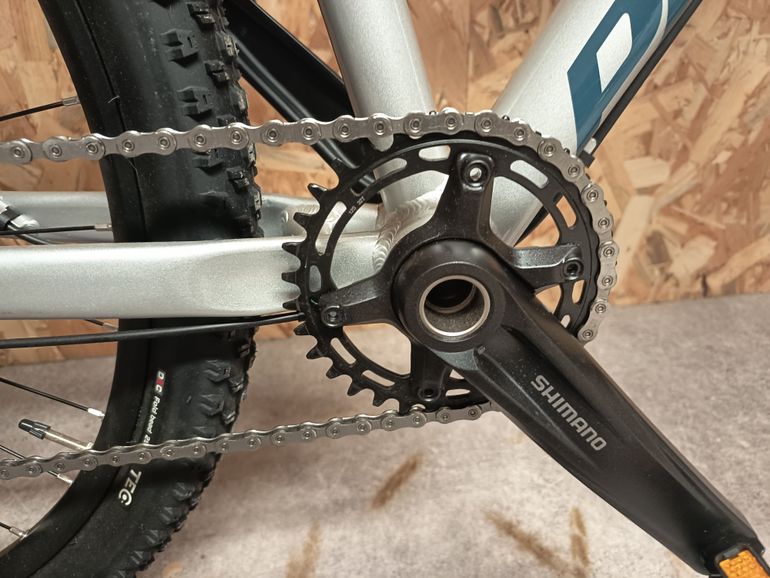 Used Peugeot M02 SLX 12 Vitesses 2023 Mountainbike, Light Gray — image 7 of 10
