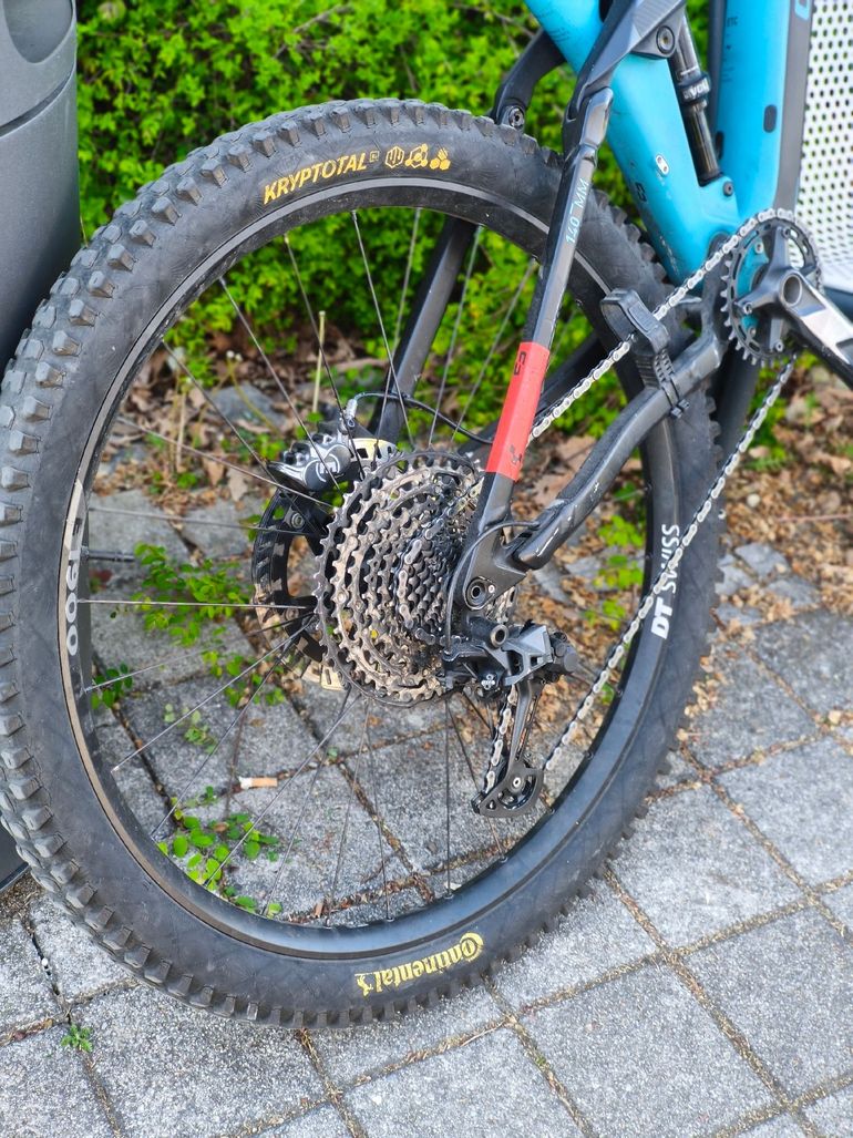 Used CUBE STEREO 140 HPC RACE 27.5 2021 2021 Mountainbike, Blau, 27.5 — image 3 of 3