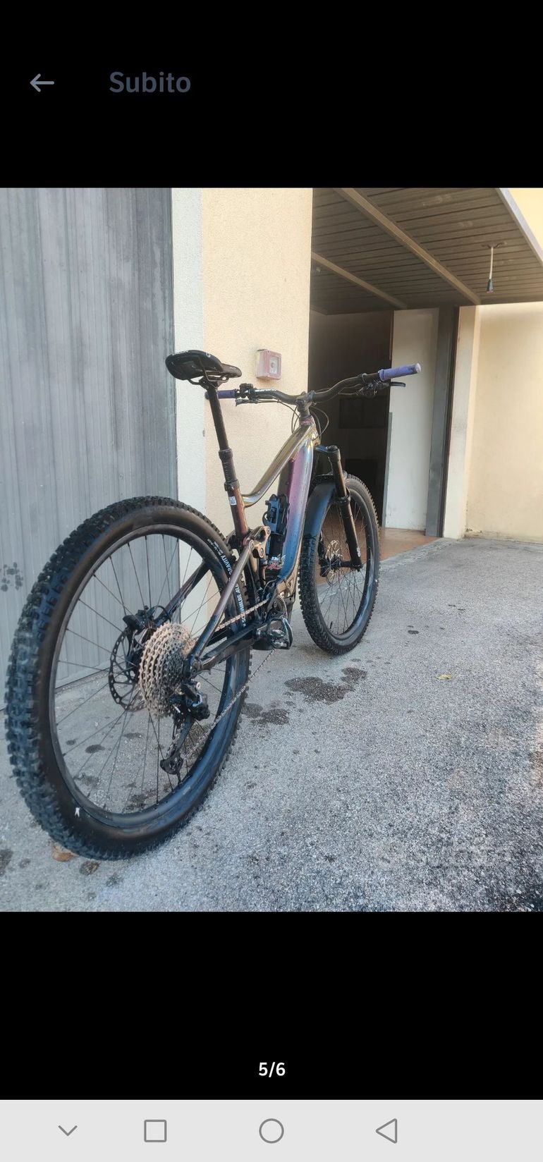 Used Giant Giant Trance X E+ 3 2021 Mountainbike, Purple — image 3 of 6