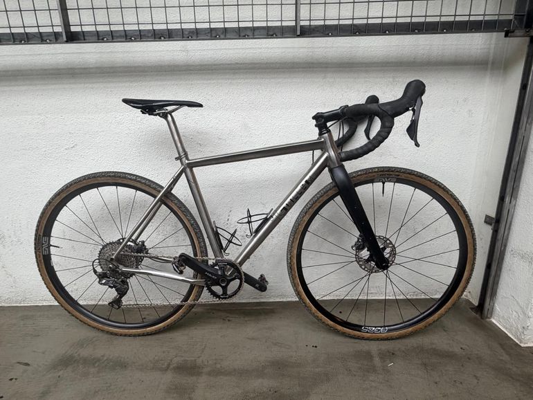 Used J Guillem Atalaya Gravel GRX 52 2021 Road & Gravel, Light Gray — image 8 of 8