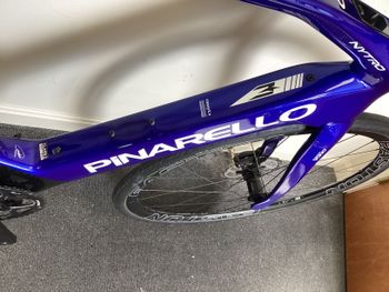 Used Pinarello NYTRO E7 ROAD - ULTEGRA Di2 2023 2023 Road & Gravel, Blue — image 14 of 15
