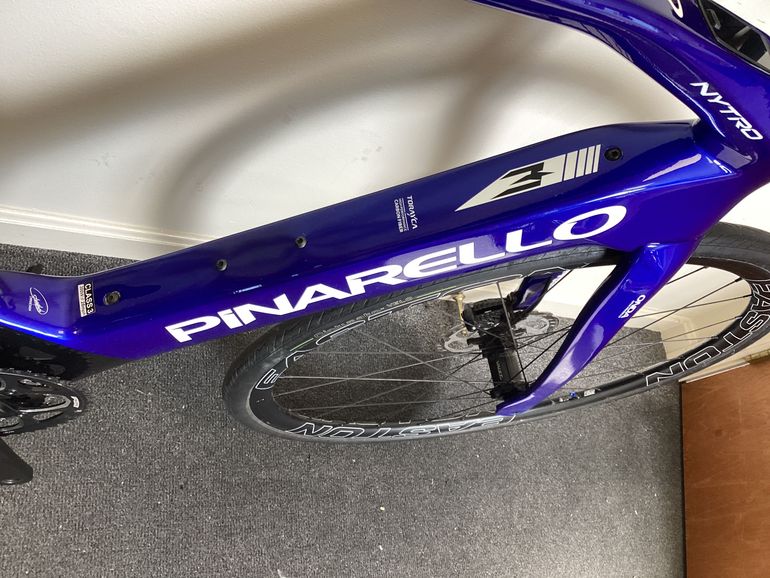 Used Pinarello NYTRO E7 ROAD - ULTEGRA Di2 2023 2023 Road & Gravel, Blue — image 14 of 15
