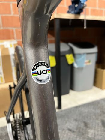 Used Ridley Fenix Disc - Shimano Ultegra 2x11sp 2023 2023 Road & Gravel, Light Gray — image 5 of 9
