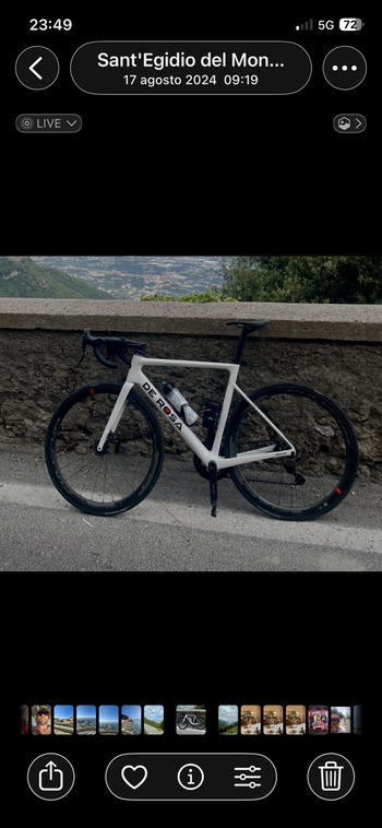 Used De Rosa Merak Campagnolo Super Record 2022 Road & Gravel — image 5 of 5