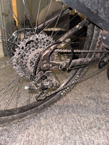 Used Specialized Fuse Microshift Advent 2022 Mountainbike, Light Gray — image 3 of 3