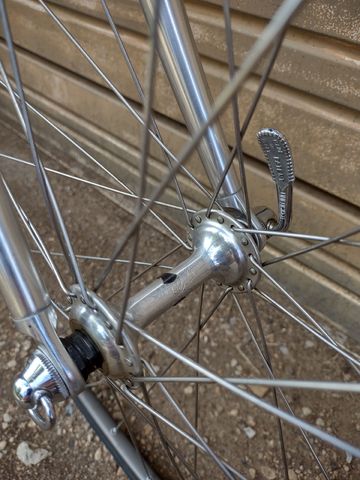 Used Bridgestone Custom Campagnolo Super Record 1989 Road & Gravel, Light Gray — image 13 of 19