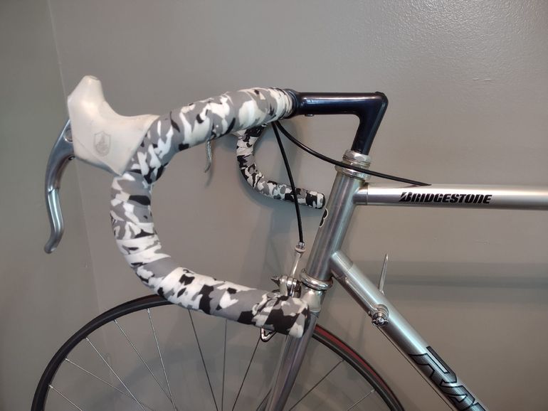 Used Bridgestone Custom Campagnolo Super Record 1989 Road & Gravel, Light Gray — image 13 of 19