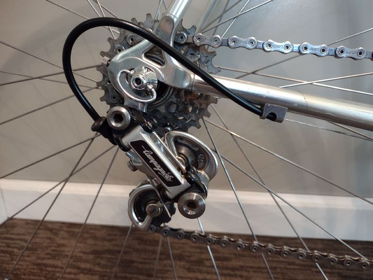 Used Bridgestone Custom Campagnolo Super Record 1989 Road & Gravel, Light Gray — image 5 of 19