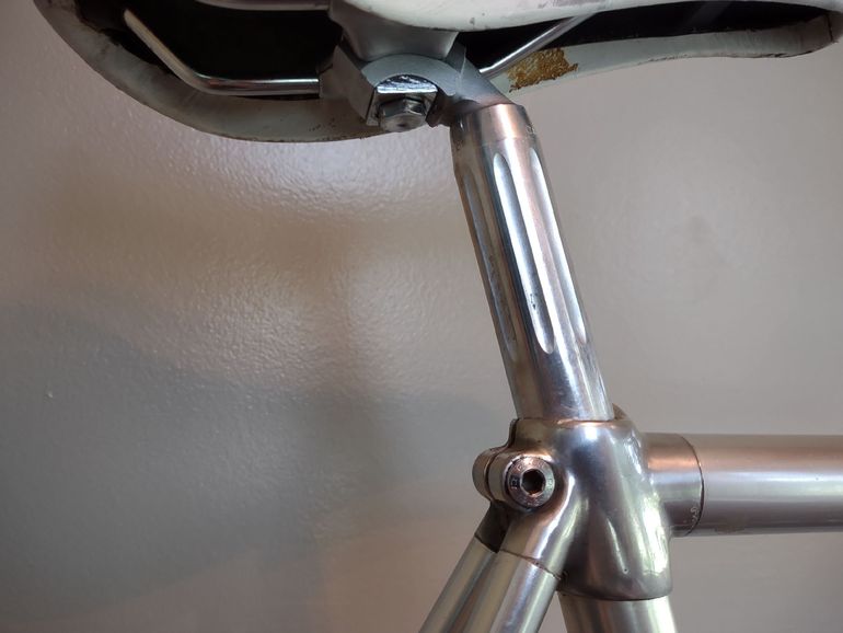 Used Bridgestone Bridgestone Custom Campagnolo Super Record 1989 Road & Gravel, Light Gray — image 10 of 14