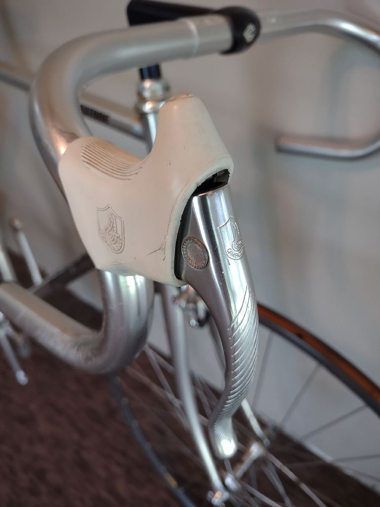 Used Bridgestone Bridgestone Custom Campagnolo Super Record 1989 Road & Gravel, Light Gray — image 8 of 14