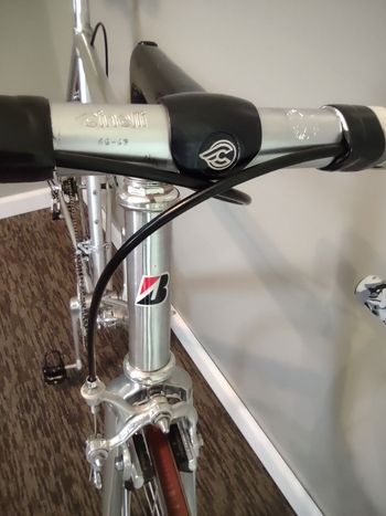 Used Bridgestone Custom Campagnolo Super Record 1989 Road & Gravel, Light Gray — image 14 of 19