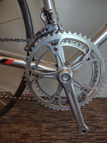 Used Bridgestone Bridgestone Custom Campagnolo Super Record 1989 Road & Gravel, Light Gray — image 3 of 14