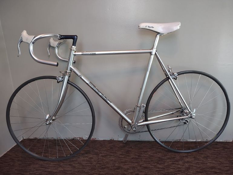 Used Bridgestone Bridgestone Custom Campagnolo Super Record 1989 Road & Gravel, Light Gray — image 2 of 14