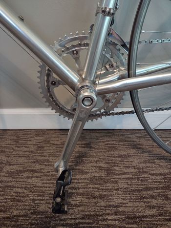 Used Bridgestone Custom Campagnolo Super Record 1989 Road & Gravel, Light Gray — image 3 of 19
