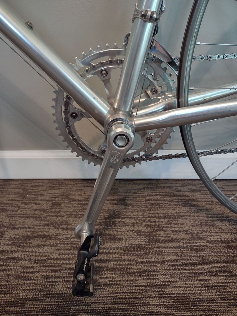 Used Bridgestone Custom Campagnolo Super Record 1989 Road & Gravel, Light Gray — image 3 of 19
