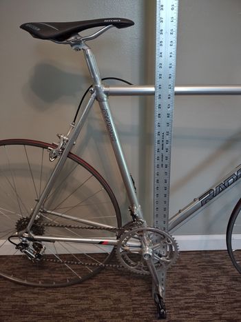 Used Bridgestone Custom Campagnolo Super Record 1989 Road & Gravel, Light Gray — image 17 of 19