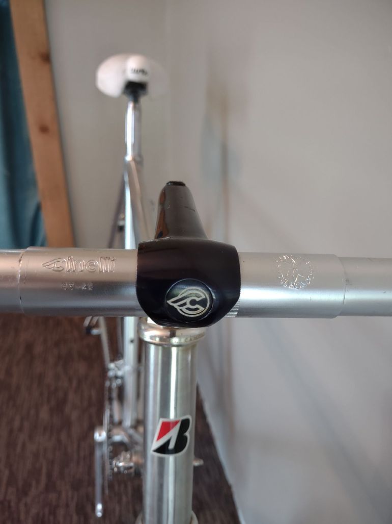 Used Bridgestone Bridgestone Custom Campagnolo Super Record 1989 Road & Gravel, Light Gray — image 9 of 14