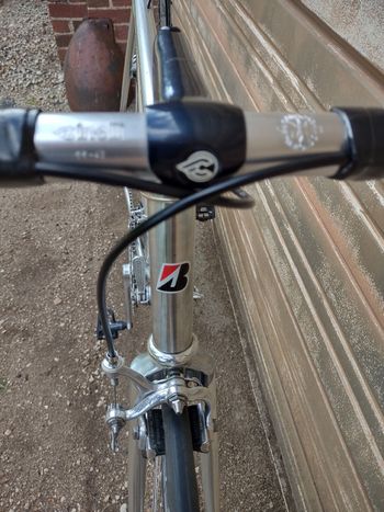 Used Bridgestone Custom Campagnolo Super Record 1989 Road & Gravel, Light Gray — image 12 of 19