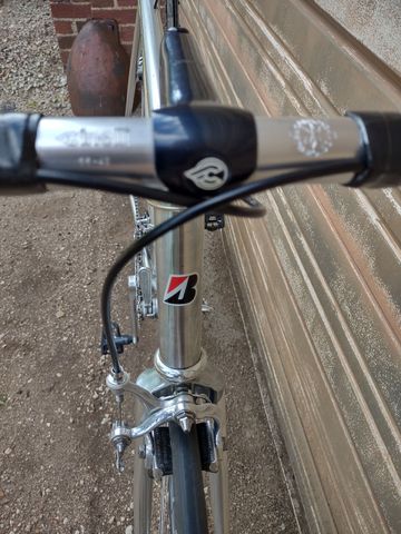 Used Bridgestone Custom Campagnolo Super Record 1989 Road & Gravel, Light Gray — image 12 of 19