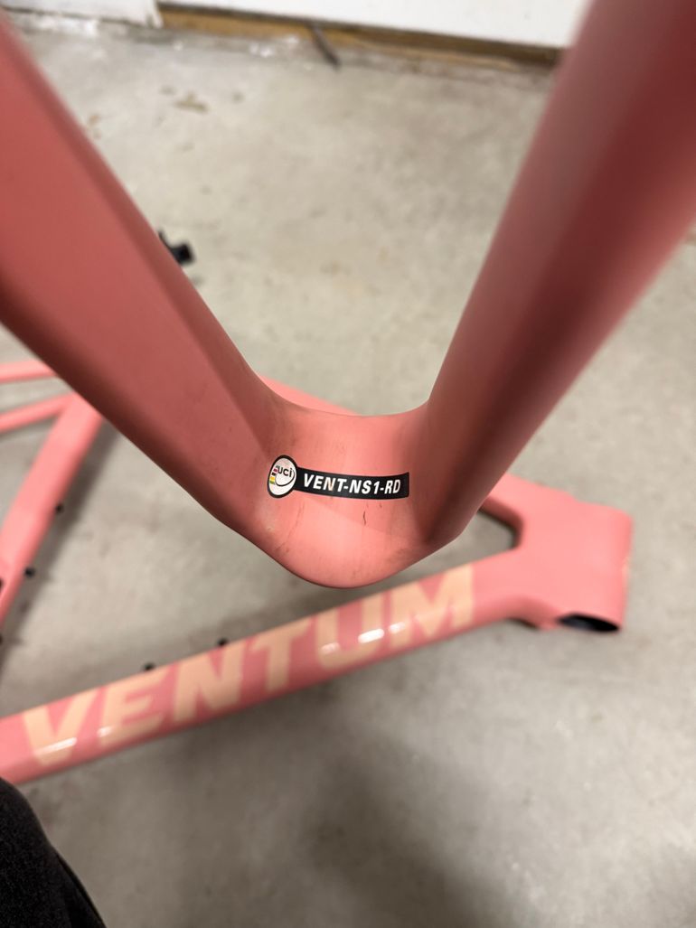 Used Ventum NS1 Frameset 2024 Road & Gravel, Red — image 3 of 5