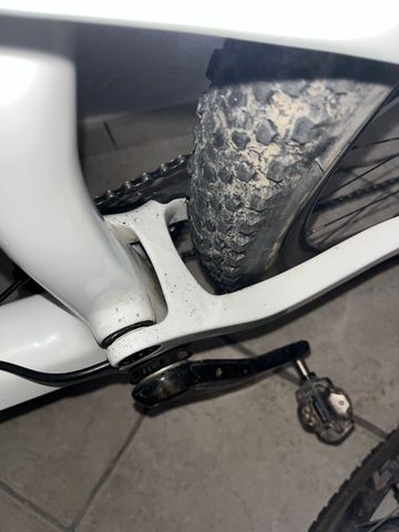 Used Orbea OIZ M PRO TR 2022 Frameset 2022 Mountainbike, White, 29 — image 3 of 4