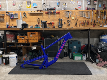 Santa Cruz TALLBOY Frame / Carbon CC 2023 Frameset 2023 Mountainbike usato, Blu — immagine 1 di 3